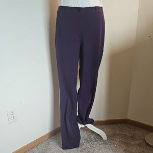 White House Black Market Deep Amethyst Slim Boot Pants
